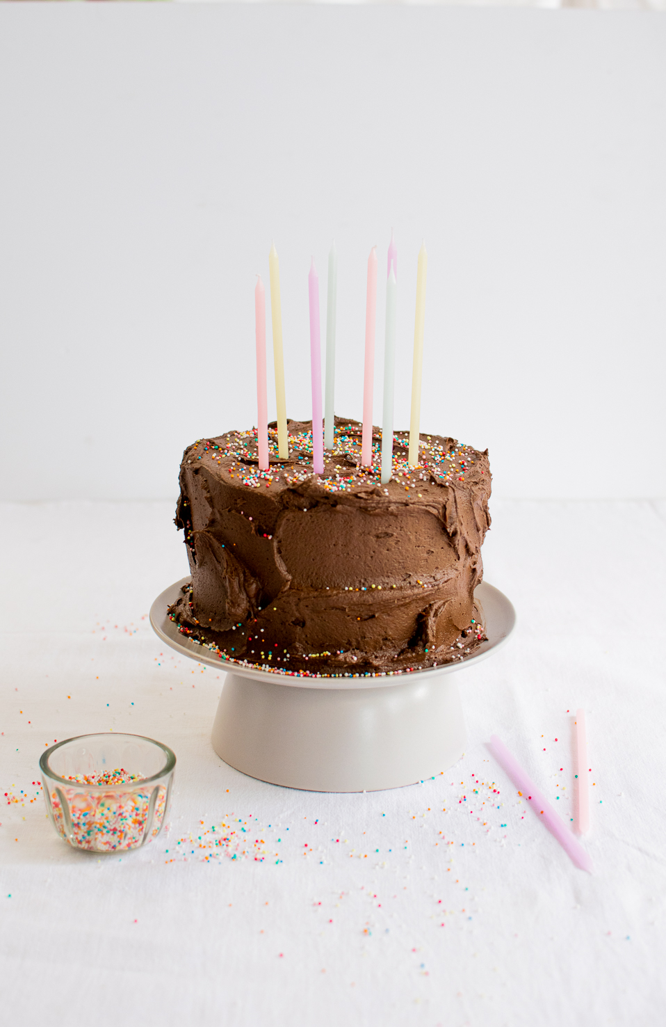 CHOCOLATE BIRTHDAY CAKE