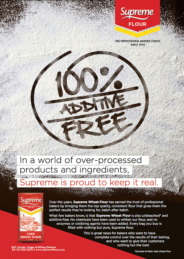 100 % ADDITIVE FREE SUPREME FLOUR