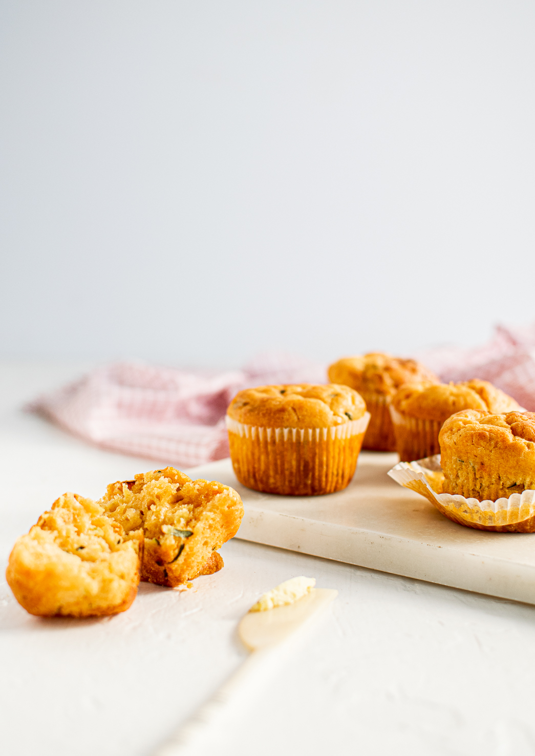 CHEDDAR ZUCCHINI MUFFINS