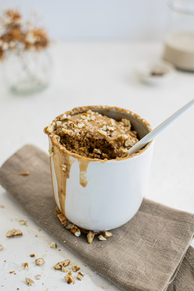 Nutty Coffee Mug Cake